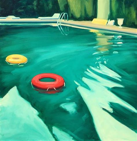 335 best Swimming Pool Art / Paintings of Pools images on Pinterest