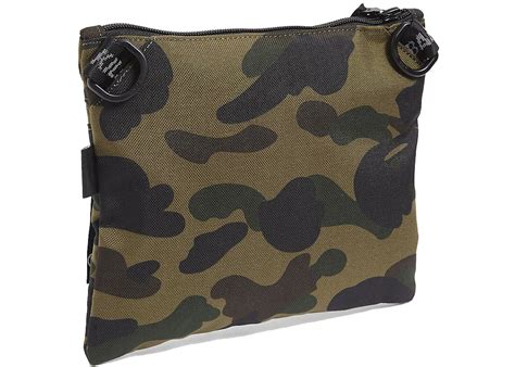 Bape A Bathing Ape Bape X Outdoor Products 1st Camo Mini Shoulder Bag Green Us