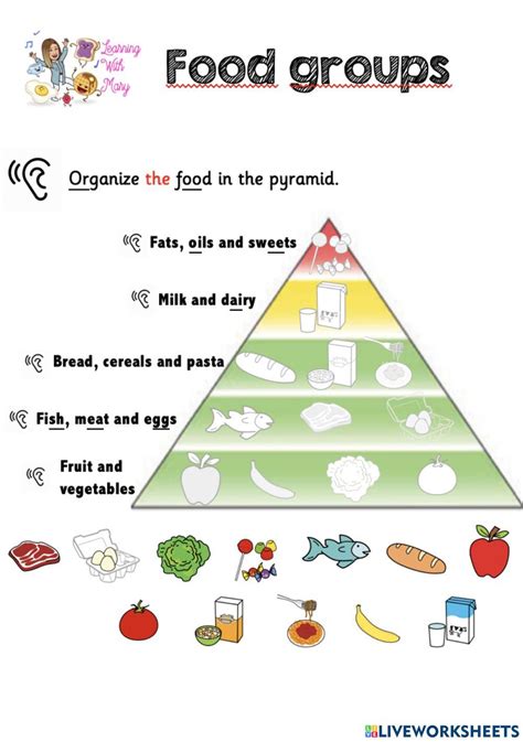 Free Nutrition Pyramid Worksheet Download Free Nutrition Pyramid Worksheet Png Images Free