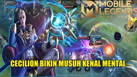 Damage Cecilion Memang Gila Buat Musuh Kena Mental Best Build Cecilion