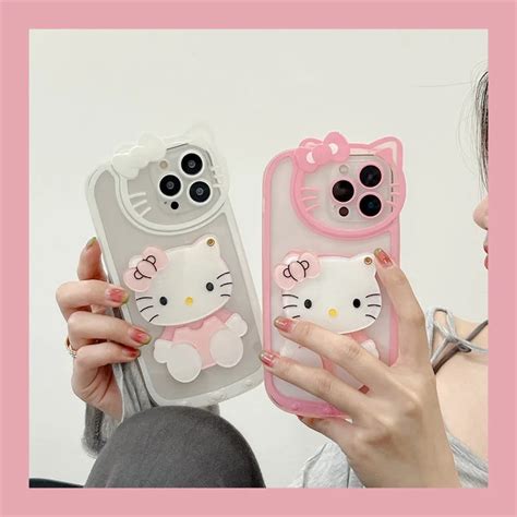 Hello Kitty Phone Case Iphone 12 Mini Hello Kitty Iphone 13 Pro Max Case Phone Aliexpress