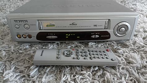 Odtwarzacz Magnetowid Video Wideo Vhs Samsung Sv X G Hi Fi Pilot