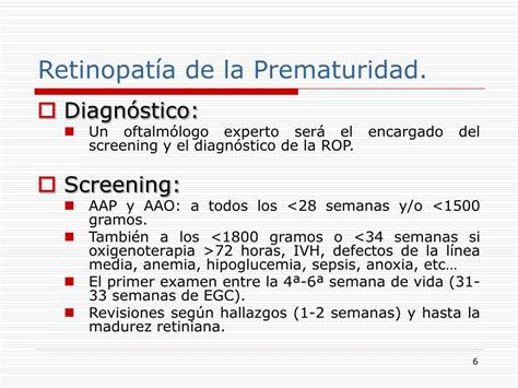 PPT Retinopatía de la Prematuridad PowerPoint Presentation free