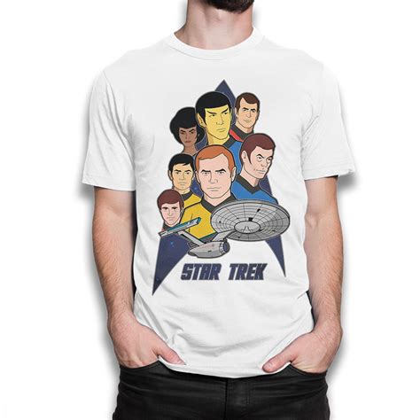 Star Trek The Animated Series T Shirt 100 Cotton Tee Etsy