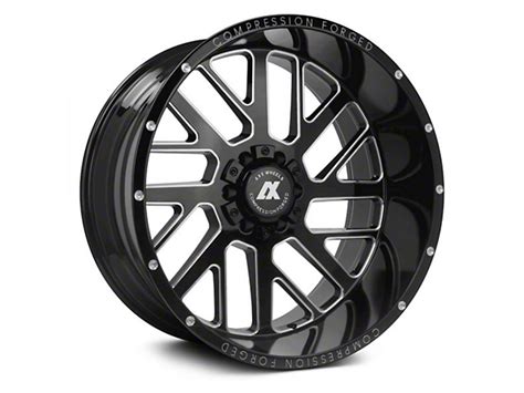 Axe Wheels Jeep Wrangler Ax2 0 Gloss Black Milled Wheel 22x12 44mm