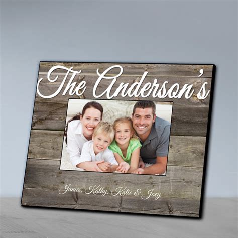 Personalized Family Picture Frame - Famous Favors