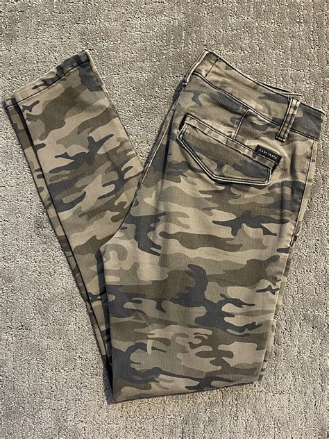 Anthropologie Sanctuary Standard Surplus Camo Cropped Gem