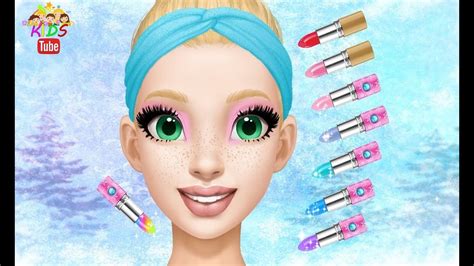 Fun Girl Care Kids Game Princess Gloria Makeup Salon Frozen Beauty