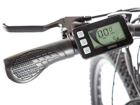 Электровелосипед Eltreco Ultra Max (черно-синий) купить в Москве