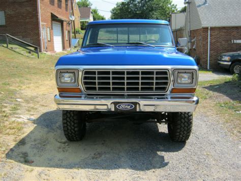 1979 Ford F150 Shortbed 4x4 Restored Classic Ford F 150 1979 For Sale