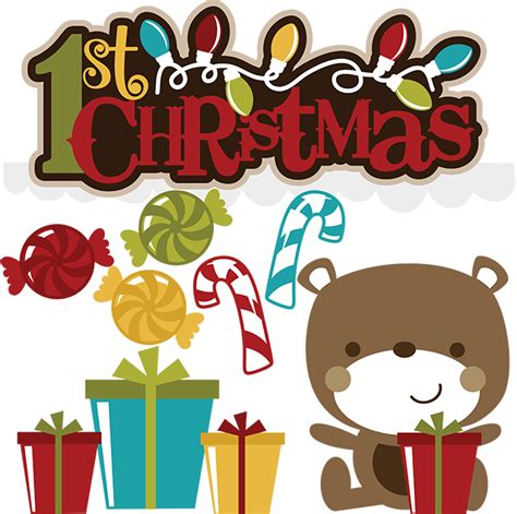 1st Christmas Svg Christmas Svgs Teddy Bear Svg File Svg Files For Scrapbooking Candy Cane Svg