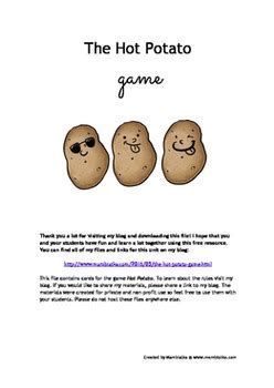 The Hot Potato Game By Mambiatka TPT