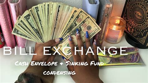 Cash Envelope Bill Exchange Cash Condensing Sinking Funds Cash