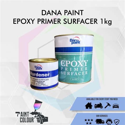 Jual Produk Unggulan Dana Paint Epoxy Cat Dasar Primer Surfacer Grey