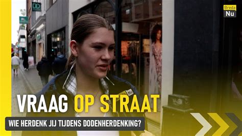 Wie Herdenk Jij Tijdens Dodenherdenking Vraag Op Straat Youtube