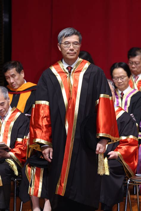 香港中文大學第二十一屆榮譽院士頒授典禮 香港中文大學傳訊及公共關係處