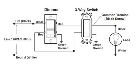 Leviton Dimmer Switch Wiring Diagram 3 Way