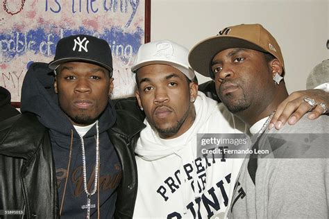 Members Of G Unit Rappers 50 Cent Lloyd Banks And Tony Yayo Pose News Photo Getty Images