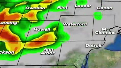 Metro Detroit Weather Forecast Aug A M Update Youtube