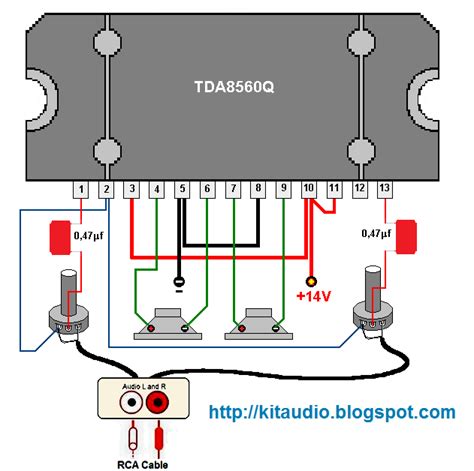 Tda Power Amplifier Circuit Diagram