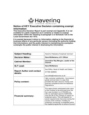 Fillable Online Havering Draft Statement Of Accounts 2022 2023 Fax