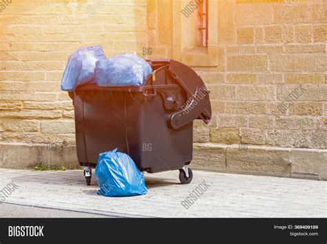 Black Plastic Dumpster Image And Photo Free Trial Bigstock