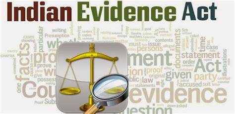 Introduction To Indian Evidence Act