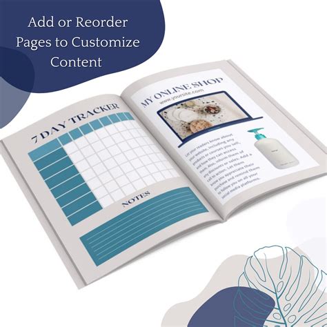 Ebook Template Canva Work Book Template Lead Magnet Etsy