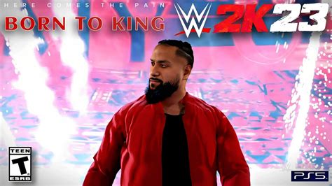 JIMMY USO RED ATTIRE NEW ENTRANCE MOTION W BORN TO KING GFX PACK