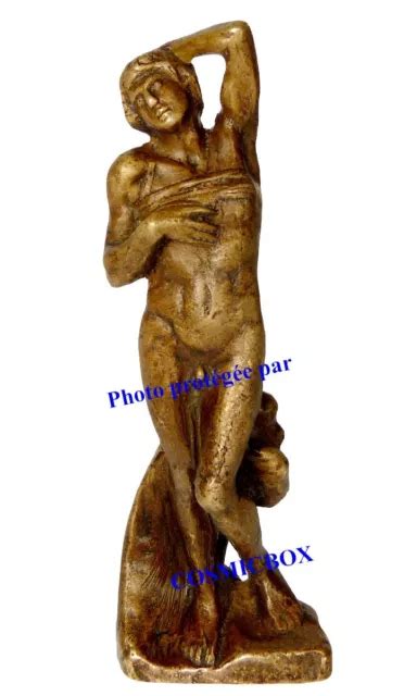 Statuette En Bronze L Esclave Mourant De Michel Ange Statue Figurine