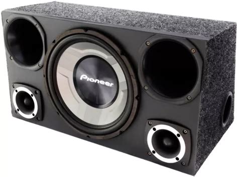 Caixa Trio Pioneer Completa Sub 12 Módulo Taramps Tl1500w à venda em