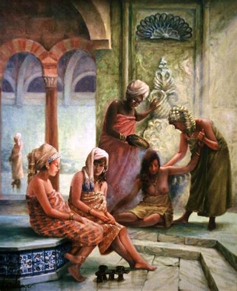 The Mysteries Of Traditional Turkish Baths Peinture Orientaliste