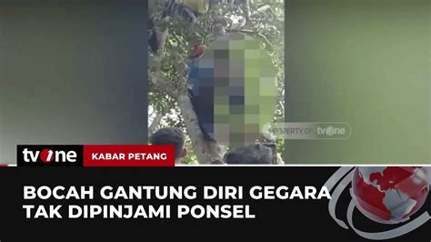 Nekat Remaja Tahun Gantung Diri Gegara Tidak Dipinjami Ponsel