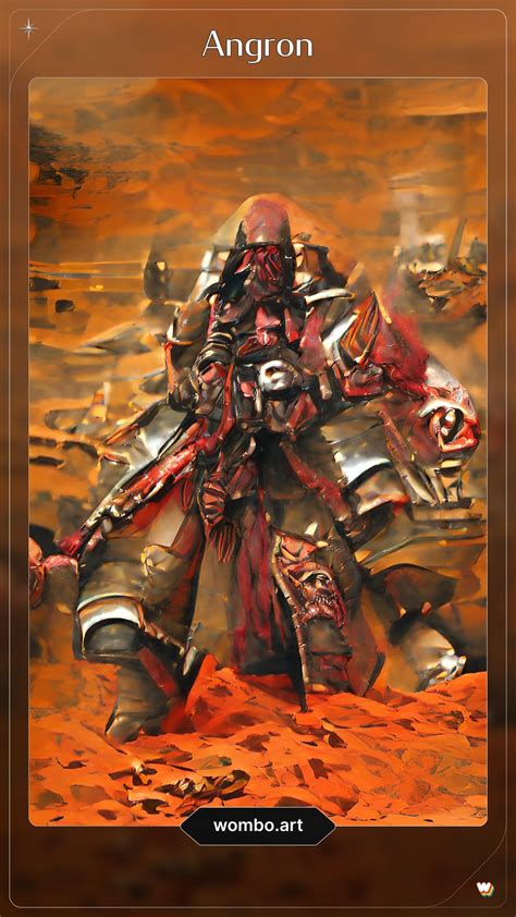 The Primarchs As Seen By Ai Rwarhammer40k