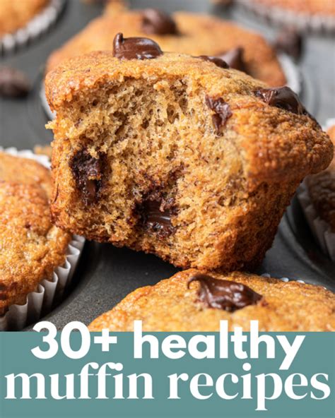 30+ Healthy Muffin Recipes | The Clean Eating Couple