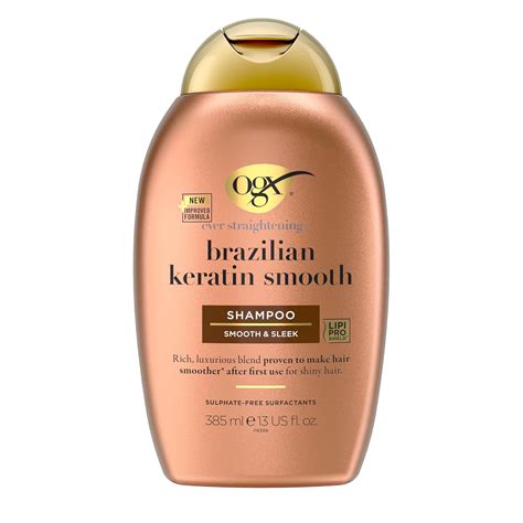 Buy Ogx Ever Straightening Brazilian Keratin Smooth Shampoo With