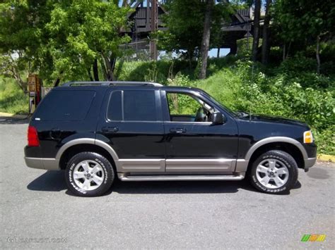 Black 2003 Ford Explorer Eddie Bauer 4x4 Exterior Photo 49272449
