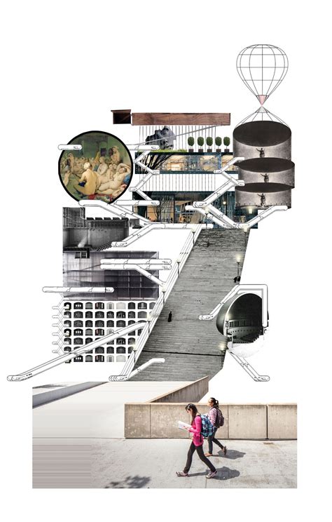 Plan Concept Architecture Collage Architecture Architecture Portfolio