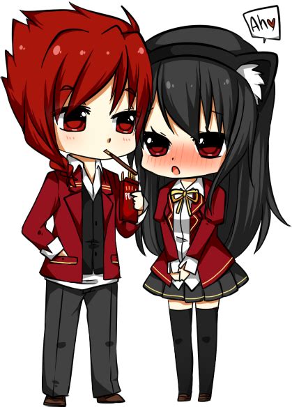 Chibis Holding Hands