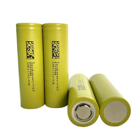 High Quality Li Ion Rechargeable Inr21700 50e Battery Lithium Ion Nmc