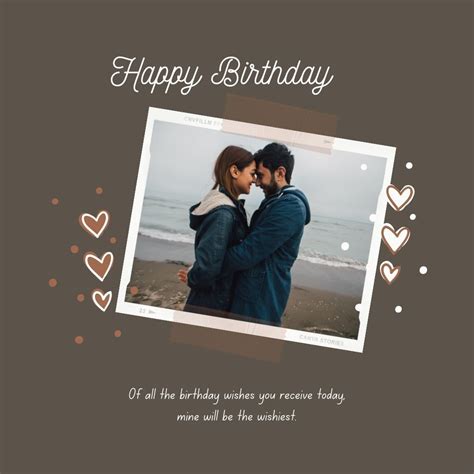 Happy Birthday Instagram Post Ideas Template Frame Background Artofit