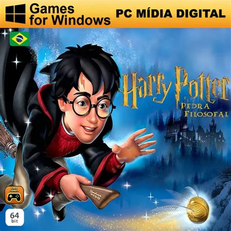 Jogo Harry Potter E A Pedra Filosofal Pc Parcelamento Sem Juros