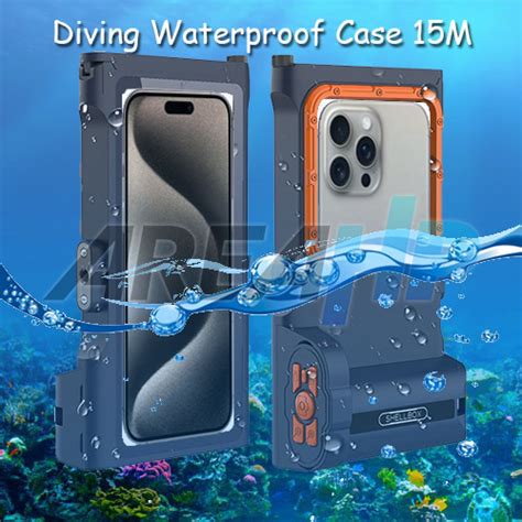 AREAHP Shellbox Gen 3 Diving Waterproof Case Casing Cover 15M IPhone