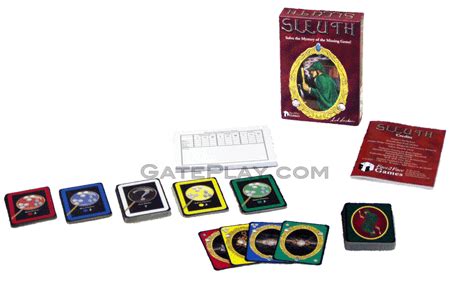 Sleuth - Face 2 Face Games - Sid Sackson - GatePlay.com Board Games And ...