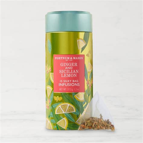 Fortnum Mason Sicilian Lemon Ginger Infusion Premium Tea