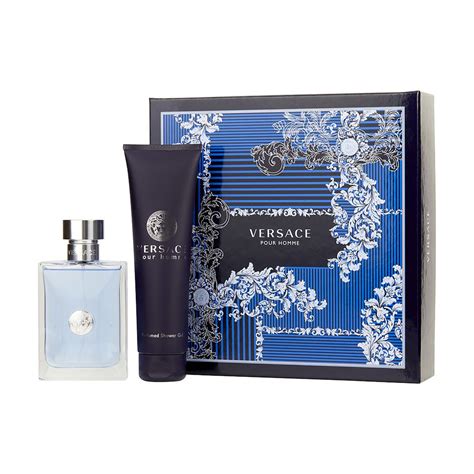 Набор мужской Versace Pour Homme (туалетная вода, 100 мл + гель для ...