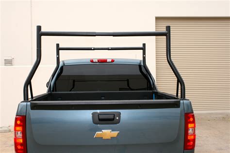 Maxxhaul Black Adjustable Pick Up Truck Rack Ladder Rack