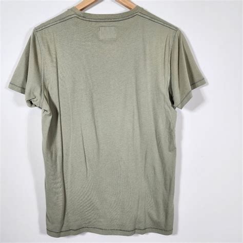 Vintage Army Green Abercrombie Fitch Short Sleeve T Gem