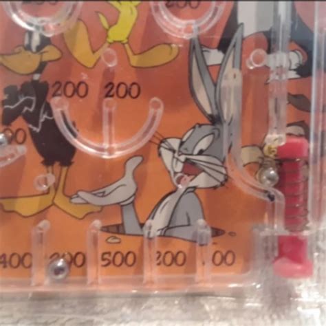 Warner Bros Other Vintage Looney Tunes Mini Pinball Game Poshmark