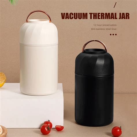 1200ml Food Thermal Jar Insulated Soup Cup Thermos Container 316